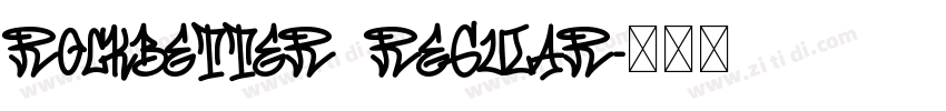 RockBetter Regular字体转换